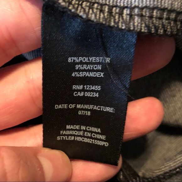 Design lab stripped pants. Size 28.‎ - Picture 6 of 10